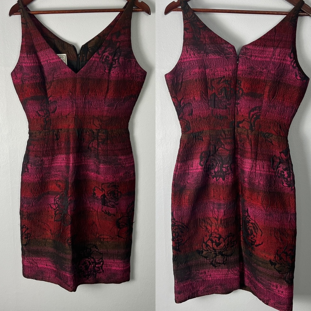 Roland Nivelais silk dress